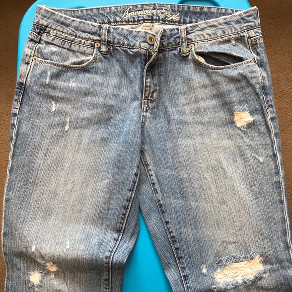 American Eagle Outfitters Denim - AE REEL FLARE JEANS 12 long